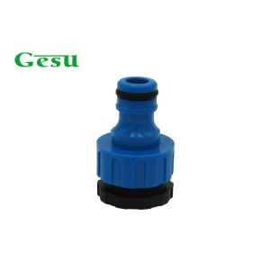 Cheap Watering Garden Hose Tap Connector , BSP Thread Outside Tap Adaptor for sale