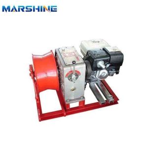 Fire/Flame Retardant Gasoline Engine Take-Up Winch Machine With Customized
