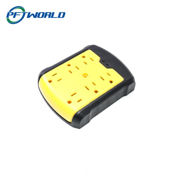 Quality Injection Molding Parts, Precision Socket Panel, Yellow Parts wholesale