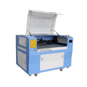China Leather Co2 Laser Engraving Machine with 90W Laser Tube/900*600mm Working Area on sale