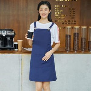 Washable Chef Work Apron Unisex Cooking Adjustable Bib Apron