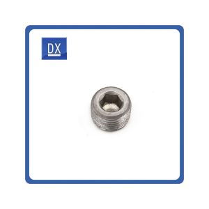 Aluminium Socket Screw Plug Customized Size Hexagon Head
