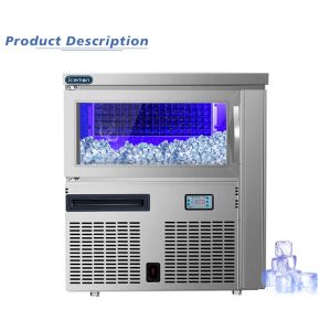 ICM-120P Wholesale Commercial Automatic 65kg Ice Making Machine High End Blue