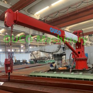 1.5t Slewing Jib Hydraulic CCS Telescopic Boom Crane