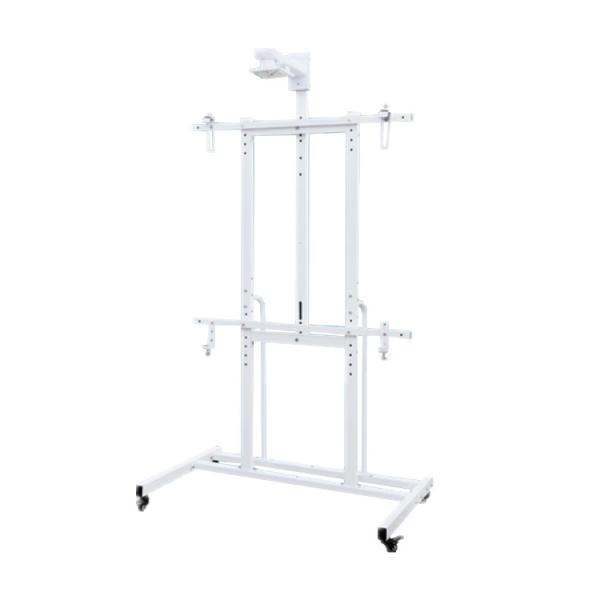 100kg Load Interactive Whiteboard Stand Carbon Steel 120 Inches useful easy