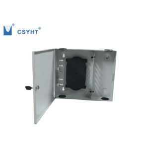 Indoor FTTH Fiber Optic Terminal Box 12 SC Simplex Adapter Ports Easy Operation