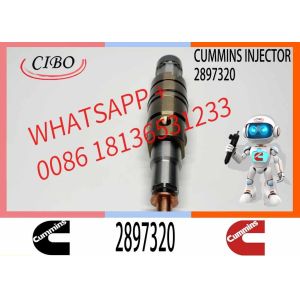 New Common Rail Fuel Injector 2897320 for Cumins QSX15 ISX15 X15 Diesel Engine