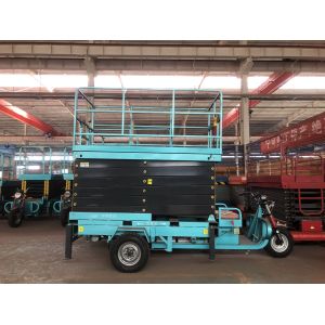 Hot-selling Hydraulic Electric Tricycle Mobile Scissor Lift Platform with Simple