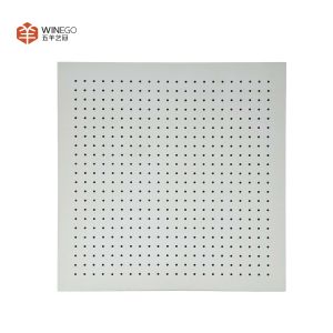 Sustainable MDF Perforated Acoustic Panel with High Sound Insulation Easy-to
