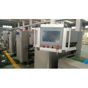 ZKSD600 full automatic pastry bread lamination line with 2 auto.freezers above