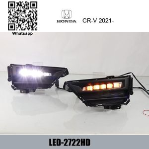 Cheap Honda Crv Cr-v 2021 DRL LED Daytime running Lights kit led daylight for car for sale