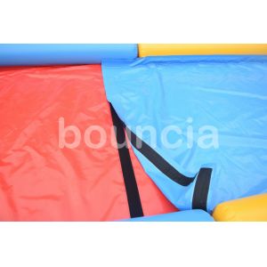 27m Long Air Sealed Inflatable Water Slides For Lakeside / Inflatable Slip N