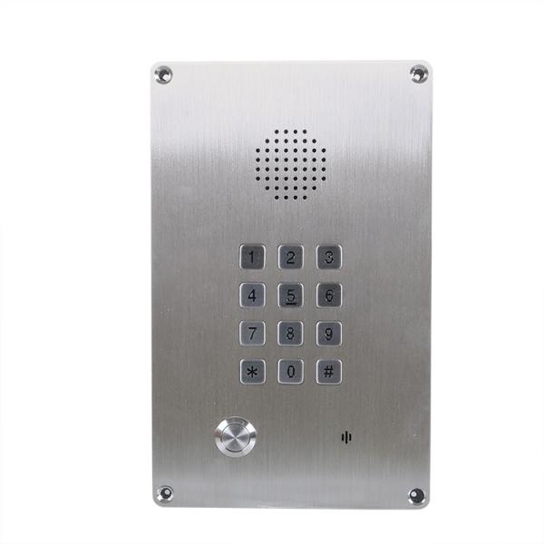 Quality Elevator VoIP Analogue Stainless Steel Intercom Robust Housing Hands Free Operation wholesale