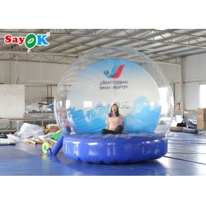 ROHS Inflatable Holiday Decorations Transparent Bubble Tent With Pump