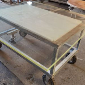 China X Ray Shielding Radiation Protection Lead Glass 20mm Thickness on sale