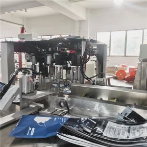 High speed 100 pcs/min KN95 Medical packaging machine Four-side sealing