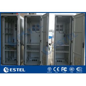 Air Conditioner Cooling Outdoor Rack Mount Enclosure Cold Rolled Steel With