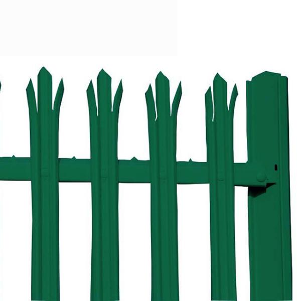 Quality TLSW Notched Top Steel W Section Palisade Fencing Width 65-75mm wholesale