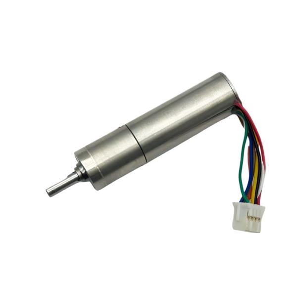 12mm DC Gear Motor with Encoder 6V 9V 12V Geared BLDC Motor 400mNm 10RPM to