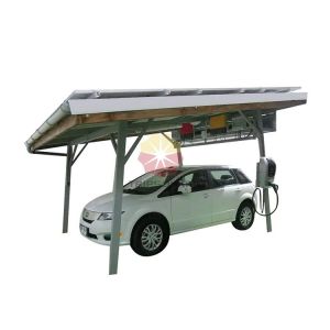 Customizable Carport Solar System Pergola with 60m/s Wind Load Tilt Angle 0-60