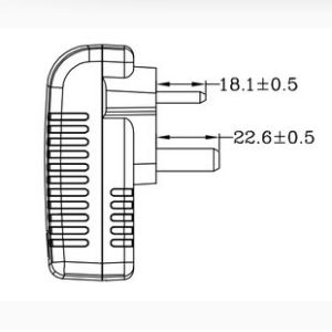 24W AC adapter charger with CB/CCC/GS/CE/BS/ETL/SAA/KC/PSE/Rosh Certifications