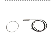 Fiber Optic Passive Component Mini PLC Splitter Steel tube type 1*4/1*8/1*16/1