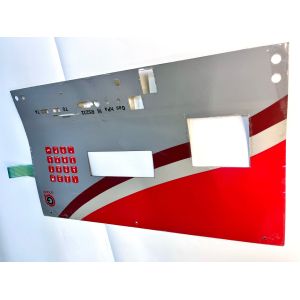 Back Tinted LCD Window Polyester Momentary Tactile Switch With Adhesive Layer