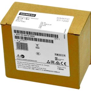 Cheap SIEMENS 6ES7 231-4HF32-0XB0 SIMATIC S7-1200, ANALOG INPUT, SM 1231, 8 AI, +/-10 V, +/-5 V, +/-2.5 V, OR 0-20 MA/4-20 MA, 12 BIT+SIGN OR (13 BIT ADC) for sale