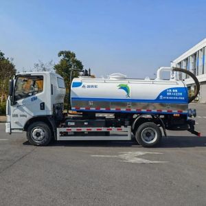 Special Electric Septic Tank Pumping Truck for Custom's Requirement and