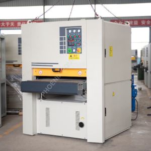 190mm Third Roller Diameter Double-Sided Sanding Machine for Wooden Boards at 0