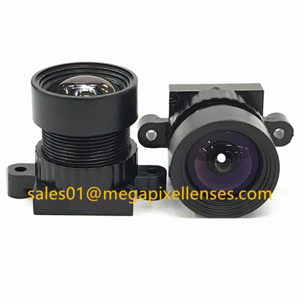 Quality 1/4" 2.1mm F2.2 Megapixel M12x0.5 mount low distortion board lens, 2.1mm 2MP-5MP scanner lens wholesale