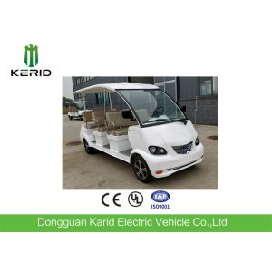 China Brand New White 4kw DC Motor Drive Electric Buggy With 8 Sofa Seats For Airport on sale