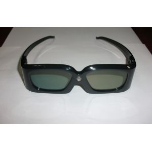 120Hz Rechargeable DLP Link 3D Glasses For 3D Ready Projector , Blue Black White