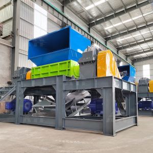 Plastic Bumper Shredder Machine Plastic Waste Barrel Shredder