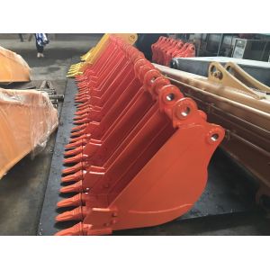 Mini 3-4 Ton Excavator Trenching Bucket With Drawing Q355B Material