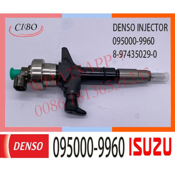Genuine Common Rail Fuel Injector 095000-9960 8974350290 8-97435029-0 For ISUZU