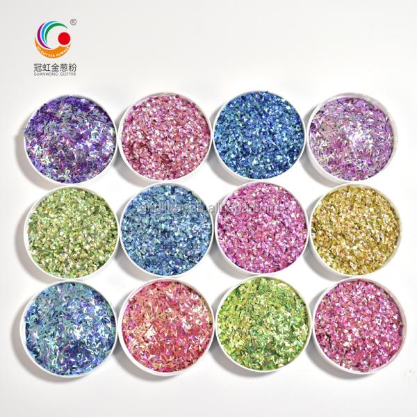 Craft Style PET Bulk Polyester Glitter featuring Chunky Diamond Glitter