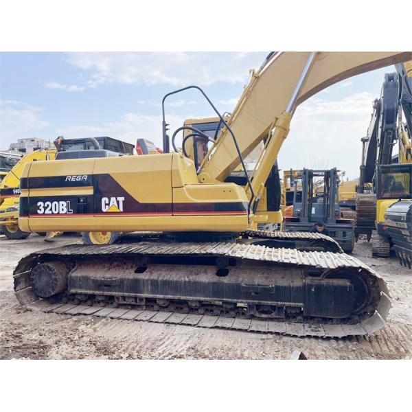 20 Ton Used Caterpillar 320BL Excavator with ORIGINAL Hydraulic Valve and Cat Engine