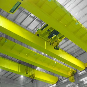 IP55 32T Double Beams Workshop Overhead Crane 30m/Min Traveling