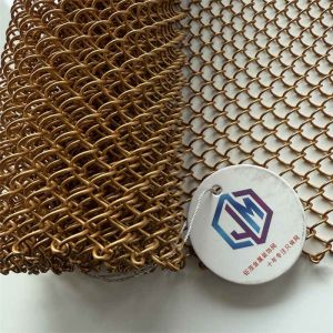 Customizable Wire Diameter Metal Mesh Curtains for Room Dividers 6 Mm - 20 Mm