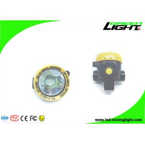 IP67 Waterproof Rechargeable Miners Headlamp ABS PC 5000Lux Cordless Cap Lamp