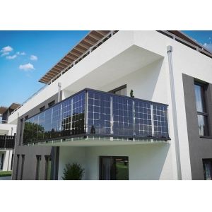 Sustainable Energy Efficiency BIPV Glass Railing Systems With Cutting Edge