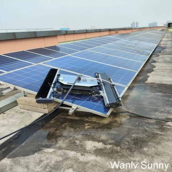 Quality Customized Solar Panel Cleaning Device With Lithium Battery wholesale