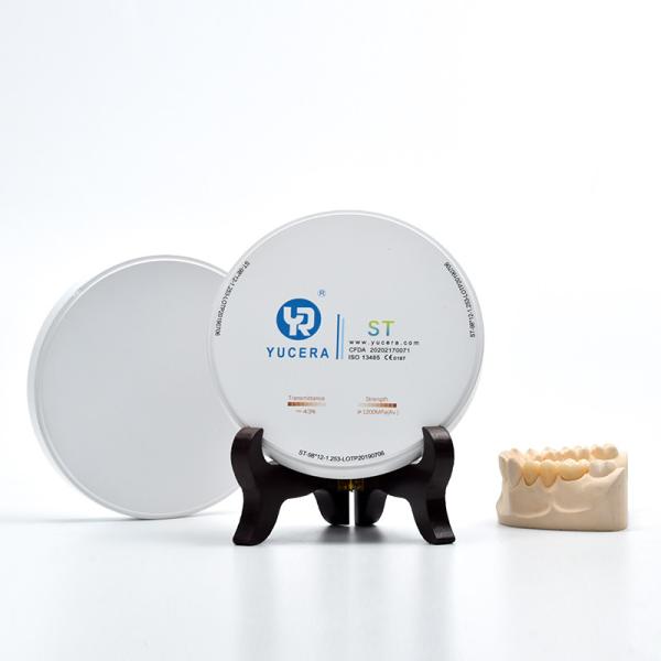 Quality LAB Translucent Zirconia Crown Block 1530C Sintering CAD CAM MFDS wholesale