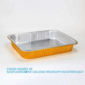 2200ml/4.85LB, Sturdy Aluminum Foil Pans With Lids For Cooking, Baking,