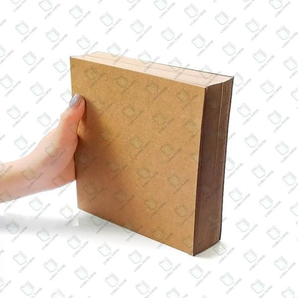 Quality Brown Unbleached Kraft Liner Board 150gsm-420gsm Substance In Reels wholesale