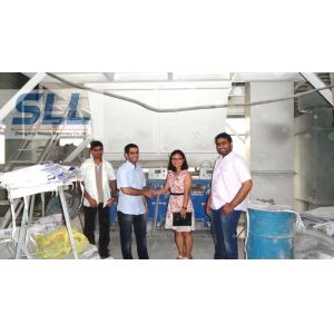 Easy Operation Mortar Mixing Equipment With PLC Control System Carbon Steel