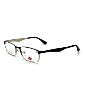 FM7077 Rectangle Stainless Steel Optical Frames 54-17-140 Size with 140mm Temple