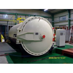 Glass laminating autoclave with automatic PLC control system and high quality