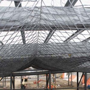 UV-Stablized high tenacity fall arrest net horizontal safety net